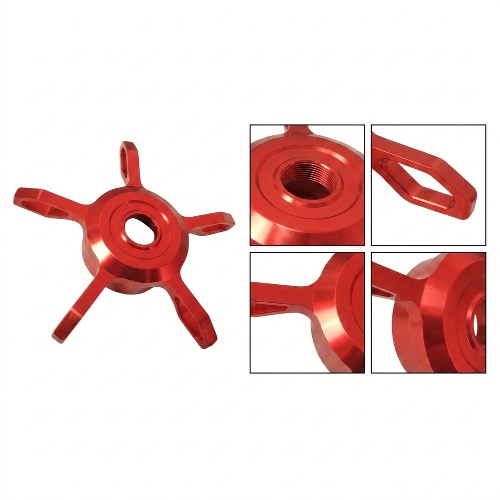 Reel Drag Knob - ダイワ対応スタードラグノブ CNC加工アルミニウム製 60mm リールブレーキ調整パーツ Zillion ベイトキャスティングリール用