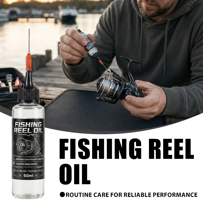 Spinning Reel - 釣り用リールオイル潤滑剤液体メンテナンスフォーミュラ（海水・淡水スピニングリールおよびベイトキャスティングリール用）60ml