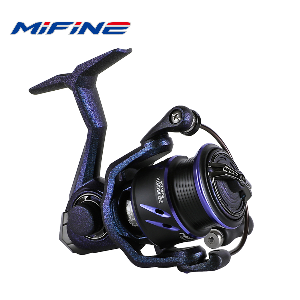 Trolling Reel - Mifine ILLUSION 釣りリール軽量スピニングリール 800 4.8:1 4