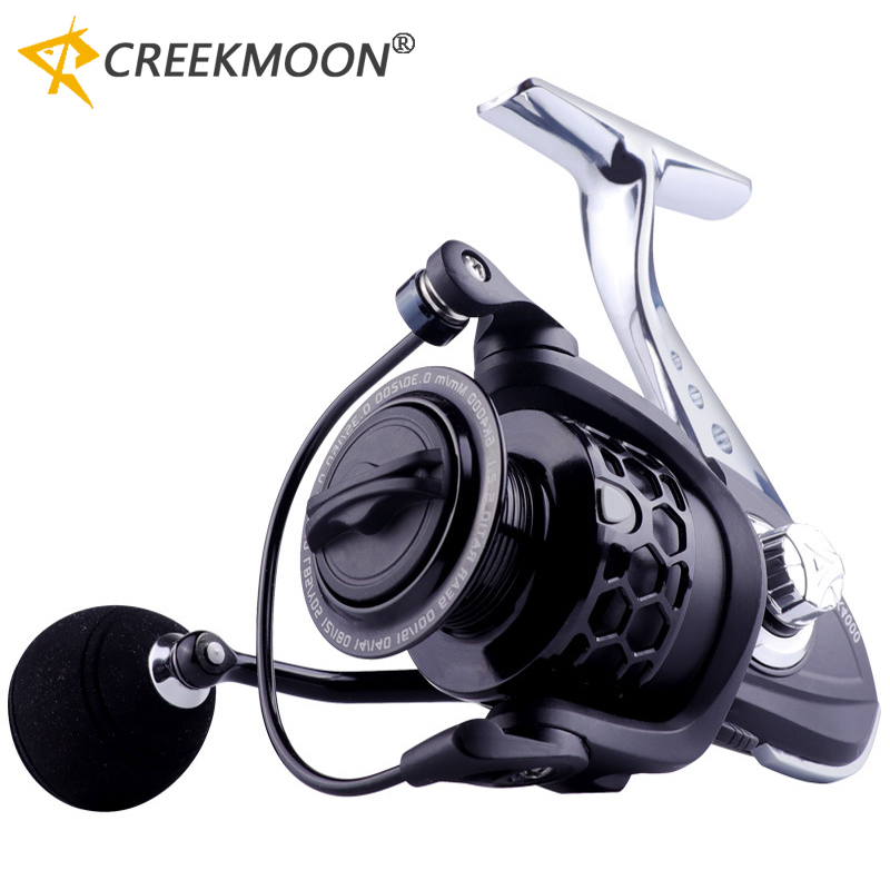 Reel Drag Knob - 金属製釣り用ロングキャスティングリール NO GAP 5.2:1 ステンレススプールボディ ハンドル