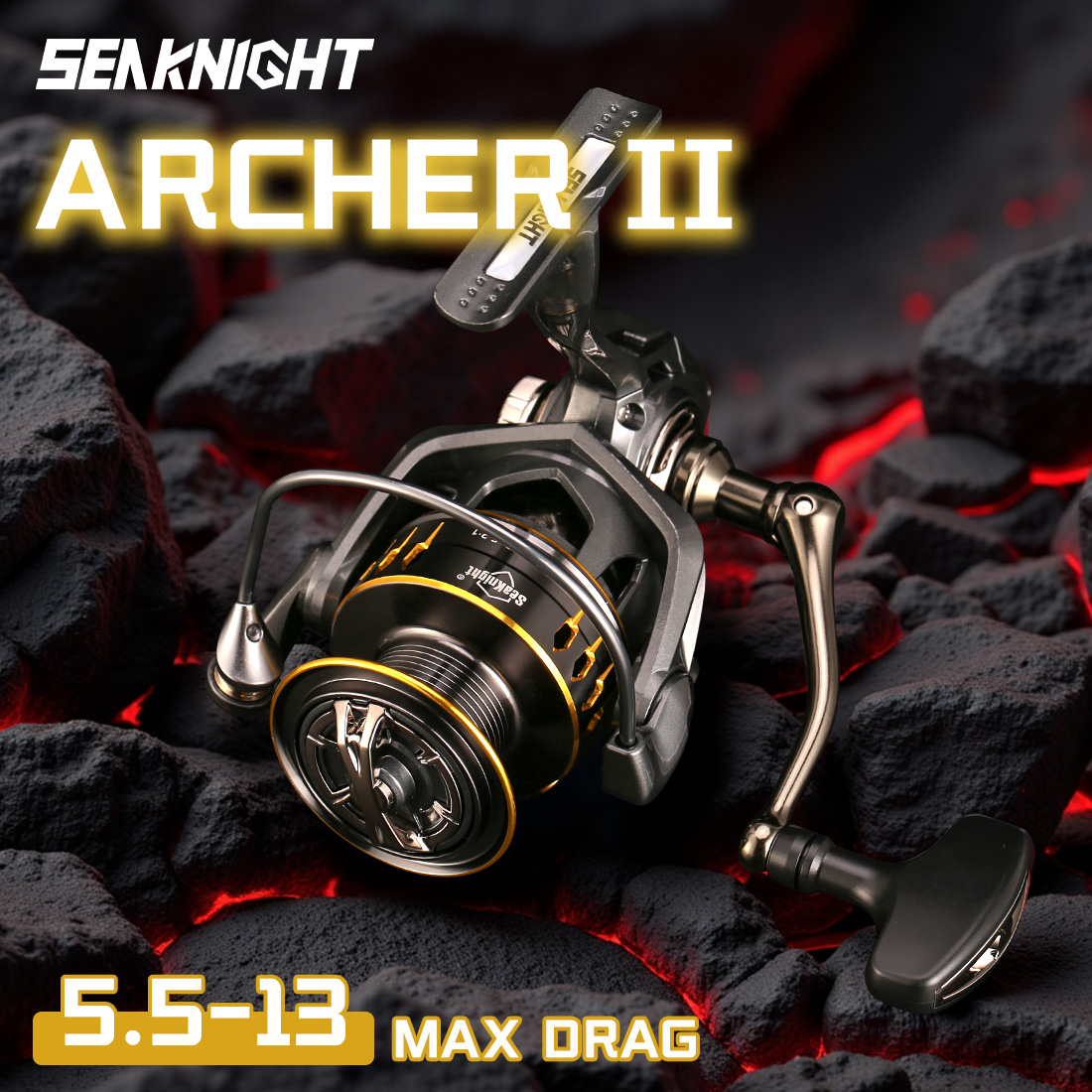 シーナイト ARCHER II シーバス フィッシングリール - Ice Fishing Reel のレビューと価格