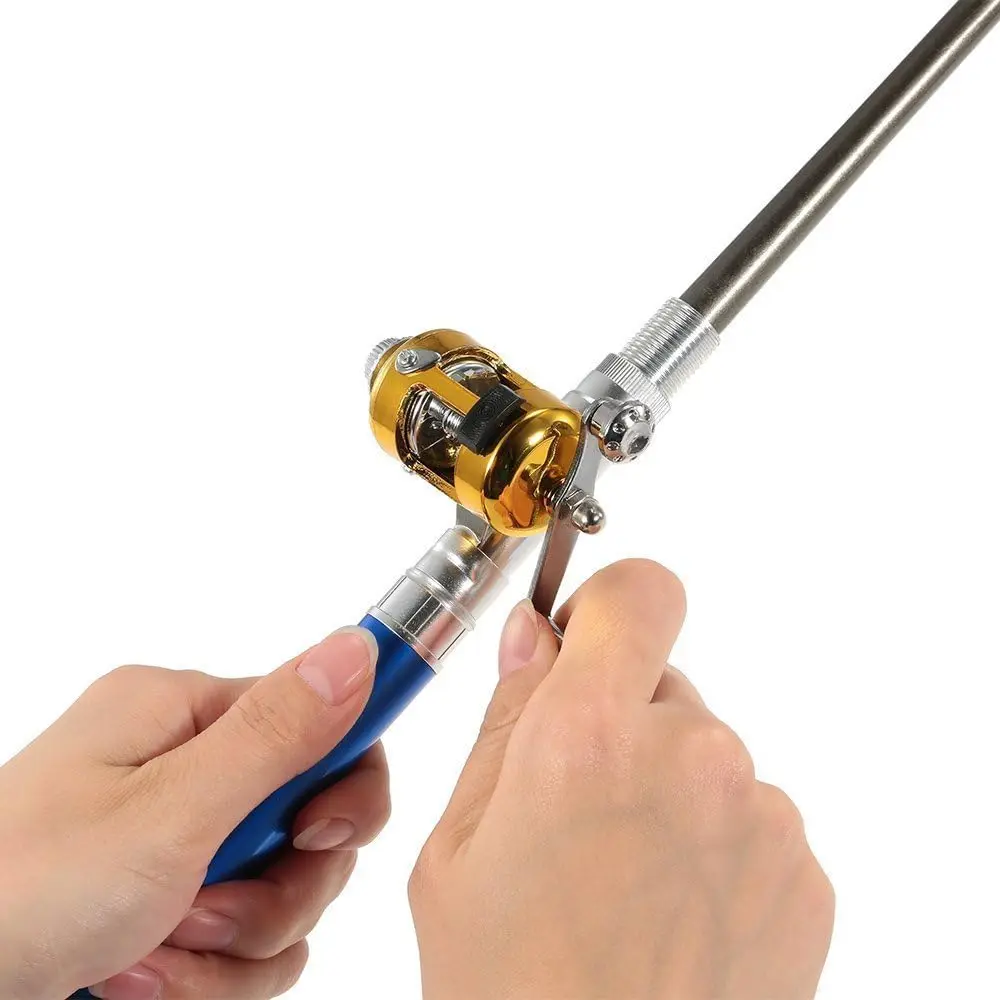 ポケットアイスフィッシングロッド＆リールコンボセット ペン型 - Ice Fishing Reel のレビューと価格