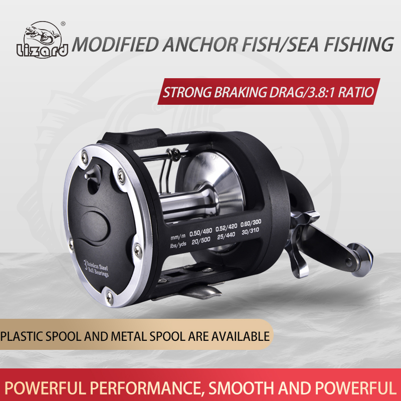 リザードフィッシングTSSDボートリール、海水大物サーフフィ - Trolling Reel のレビューと価格