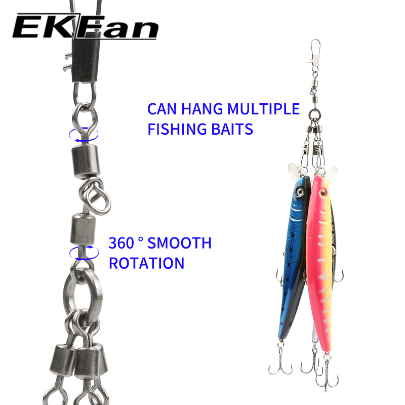 EKFan 5個 八の字リングコネクタ 360 °   ルア - Conventional Reel のレビューと価格