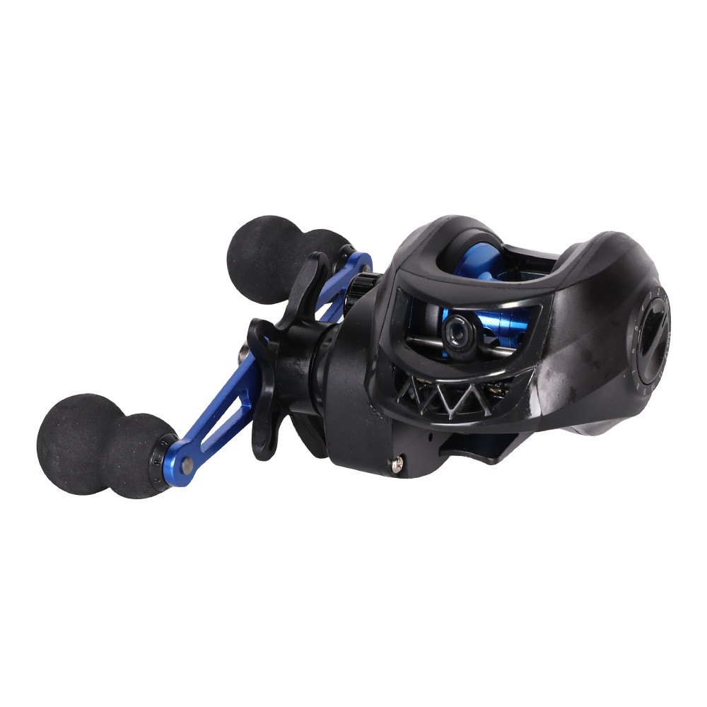 アンチバックラッシュベイトキャスティングリール ブラックレッ - Ice Fishing Reel のレビューと価格